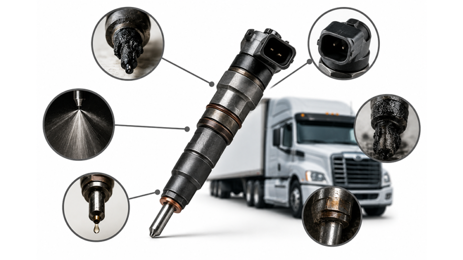Common Diesel Injector Problems in Heavy Trucks