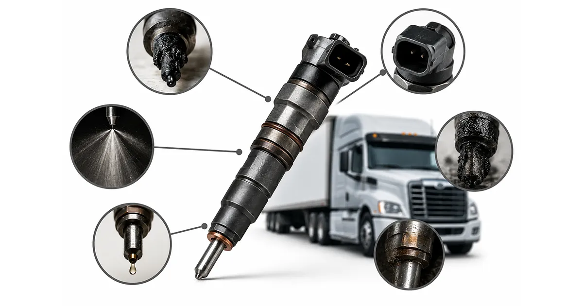 Common Diesel Injector Problems in Heavy Trucks